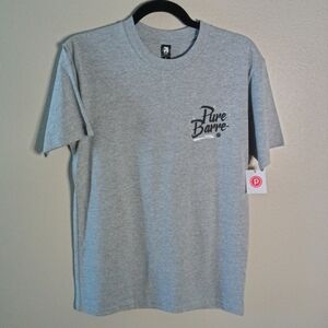 Pure Barre ascolour Men's Tee Athletic Heather Size Small